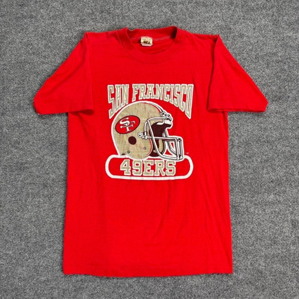 Vtg 90s San Francisco 49ers logo 7 shirt siz small